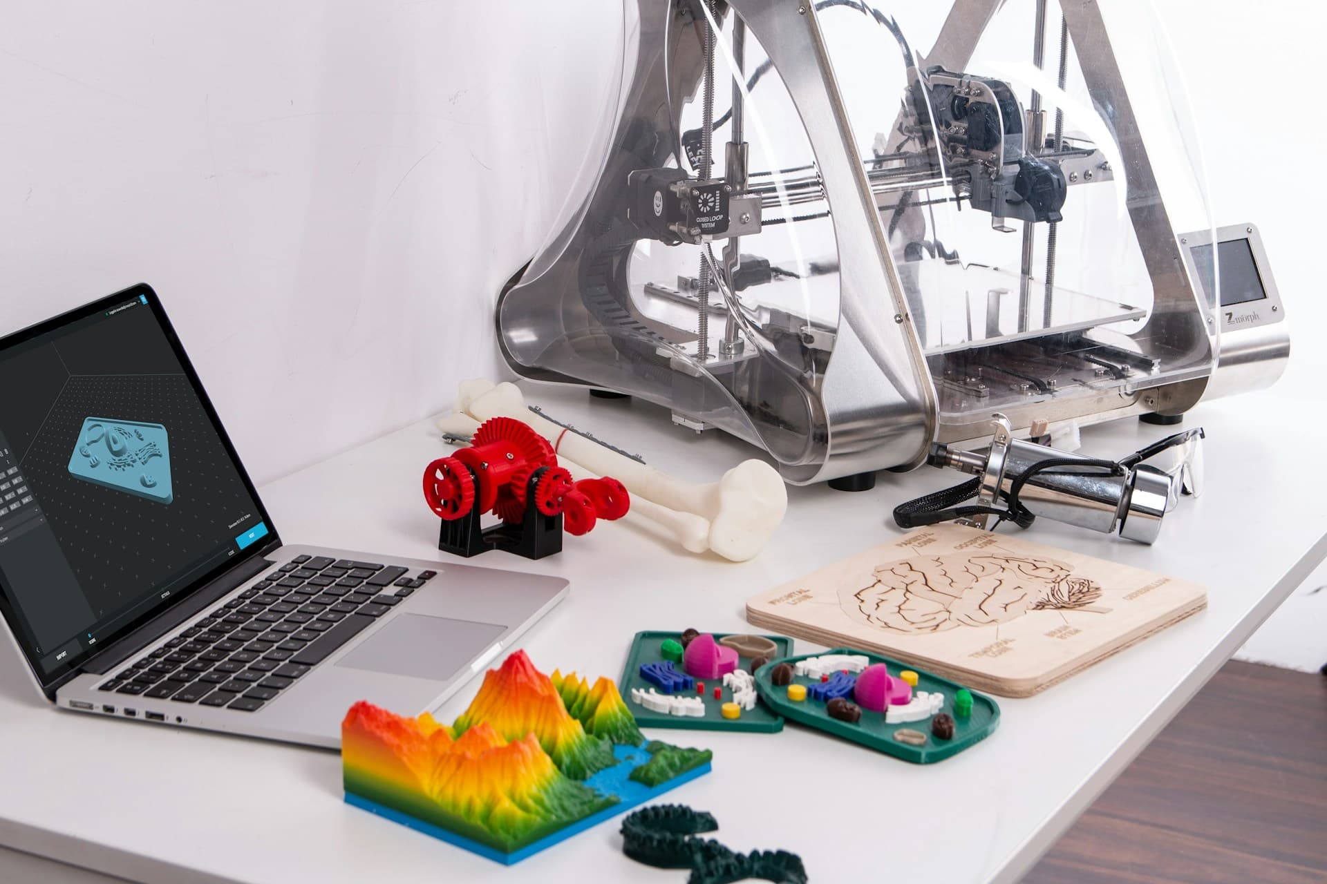 Espacio de trabajo de impresión 3D CRYSTALZYX